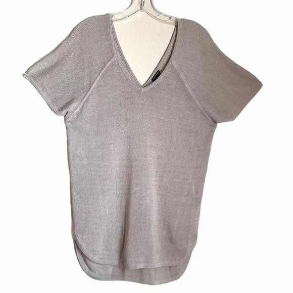 Club Monaco Knit Linen Blend Tunic Top Sweater - Picture 1 of 11